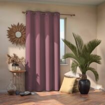 AmeliaHome Záves Blackout EYELETS mauve, 140 x 245 cm