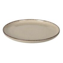 EH Porcelánový plytký tanier Beige, 24 cm