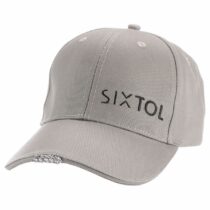 Sixtol Šiltovka s LED svetlom B-CAP 25lm, USB​, uni, sivá