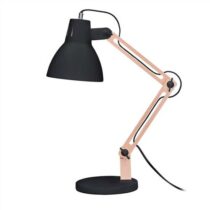 Solight WO57-B Stolná lampa Falun, čierna