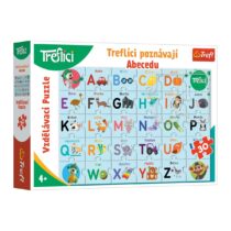 TREFL Puzzle Treflíci poznávají abecedu 30 dílků