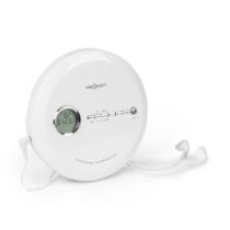 OneConcept CDC 100MP3 Discman Disc-Player, LCD ASP, zosilňovač basov, 2x1,5V; biela farba